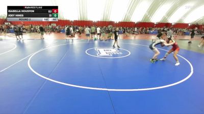 111-113 lbs Round 2 - Isabella Houston, Albert Lea Area vs Joey Hines, Xavier-Cedar Rapids