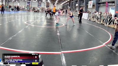 136 lbs Rd# 3- 11:30am Friday - Alexis Mariscal, Cali Pink vs Taylynn Stratton, So. Cal. Hammers