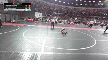 48 lbs Cons. Round 2 - Trevor Phelps, Wisconsin vs Brycen Darst, Hartford