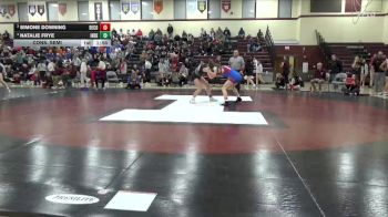 125 lbs Cons. Semi - Natalie Frye, Independence vs Simone Downing, Decorah