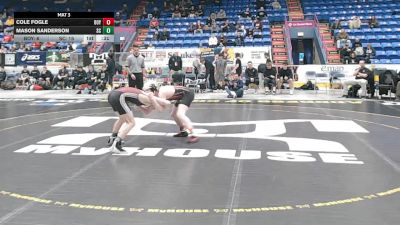 139 lbs Consy Rd I - Cole Fogle, Boyertown Area vs Mason Sanderson, State College Area