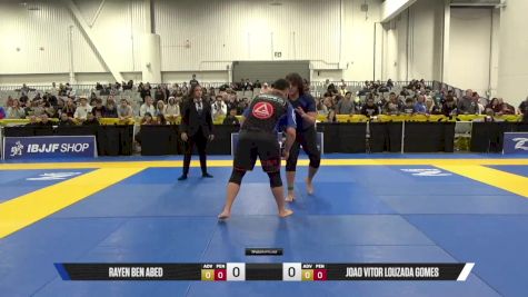 JOAO VITOR LOUZADA GOMES vs RAYEN BEN ABED 2025 World IBJJF Jiu-Jitsu No-Gi Championship
