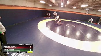 113 lbs Semifinal - Ashdyn Densley, Carbon Wrestling Club vs Gage Snook, Sanderson Wrestling Academy