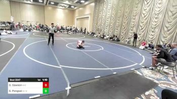 95 lbs Round Of 16 - Drew Dawson, Mat Sense vs Gavin Pongsai, DC Wrestling Academy