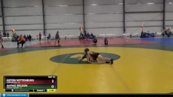 52 lbs Round 4 - Axton Wittenburg, Iowa Black vs Satino DeLeon, Minion Green