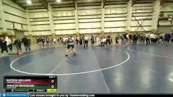 288 lbs Quarterfinal - Kaydon Williams, Corner Canyon vs Spencer Bradshaw, Lone Peak