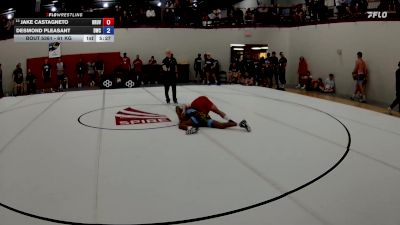 61 kg Champ. Round 2 - Jake Castagneto, Brunson UVRTC vs Desmond Pleasant, Dragon Wrestling Club