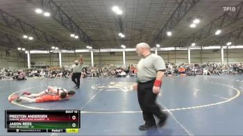 125 lbs Finals (8 Team) - Preston Andersen, Sublime Wrestling Academy vs Jason Rees, Team Renegade