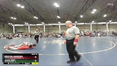 125 lbs Finals (8 Team) - Preston Andersen, Sublime Wrestling Academy vs Jason Rees, Team Renegade