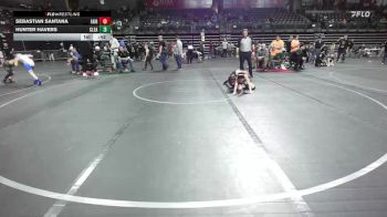 95 lbs 7th Place - Sebastian Santana, Fair Lawn vs Hunter Havers, Clearview