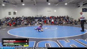 141 lbs Champ. Round 2 - Vincent Menozzi, University Of Chicago vs Josiah Lynden, University Of Wisconsin-Whitewater