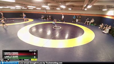 82-89 lbs Round 1 - Lanelle Sharp, Uintah Girls Wrestling vs Savaya O`Brien, Uintah Girls Wrestling