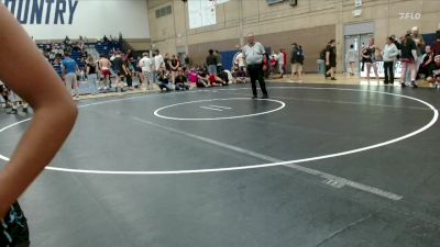 125-128 lbs Round 2 - Yasmin Pastrana Nino, HotShots Wrestling vs Genevieve Mondero, Unattached