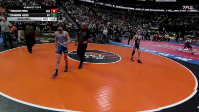 106-4A Semifinal - Tristan Pino, Sand Creek vs Zandon Ness, Riverdale Ridge