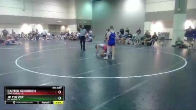 126 lbs Round 1 (16 Team) - Carter Schorsch, Iowa Gables vs JP Culver, Michigan