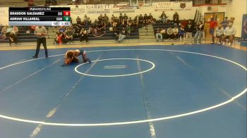 190 lbs Finals (8 Team) - Brandon Galdamez, Coolidge High School vs Adrian Villareal, Casa Grande Union High School