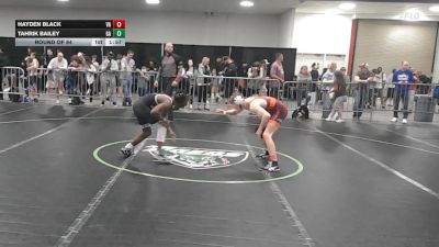 113 lbs Round Of 64 - Hayden Black, VA vs Tahrik Bailey, GA