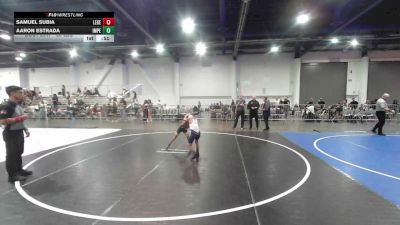 58 lbs Round Of 16 - Samuel Subia, Legends Of Gold LV vs Aaron Estrada, Imperial Valley Panthers