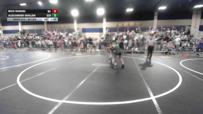 98 lbs Round Of 32 - Nico Rangel, Big Game Mt vs Alexander Guillen, Scotsmen WC