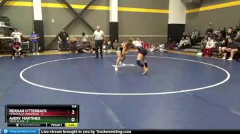 106 lbs Round 1 (3 Team) - Avery Martinez, Texas Black vs Reanah Utterback, Potentially Dangerous