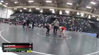 132 lbs Placement Matches (16 Team) - Caleb Bivainis, Amherst vs Tanner Hosick, Bellevue West