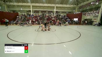 126 lbs Round Of 32 - Diogo Santos, Berkeley Prep vs Beau Bacon, St. Mark's School Of Texas