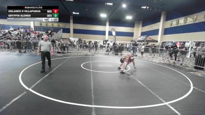 85 lbs Quarterfinal - Orlando II Villapudua, Wright Wreslting Academy vs Gryffin Eldred, Shootbox WC