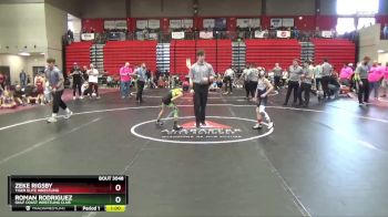 55 lbs 1st Place Match - Roman Rodriguez, Gulf Coast Wrestling Club vs Zeke Rigsby, Tiger Elite Wrestling