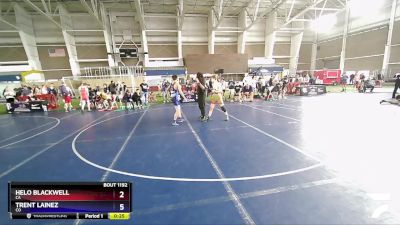 132 lbs Cons. Round 3 - Helo Blackwell, CA vs Trent Lainez, CO