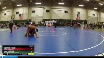 149 lbs Cons. Round 2 - Isac Avalos, Western Wyoming College vs Hunter Muse, Doane University