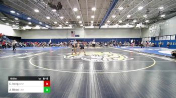 125 lbs Round Of 16 - Chris Hong, Wesleyan vs James Blood, Southern Maine