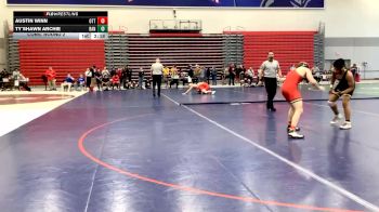 149 lbs Cons. Round 2 - Austin Winn, Otterbein University vs Ty`Shawn Archie, Randolph
