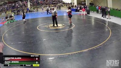 235 lbs Quarterfinal - Olivia Jenkins, Galena vs Jadalynn Alapai, Liberty