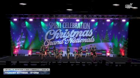 Thunder Extreme - Storm [2025 L3 Senior - D2 - Small Day 2] 2025 Spirit Celebration Christmas Grand Nationals