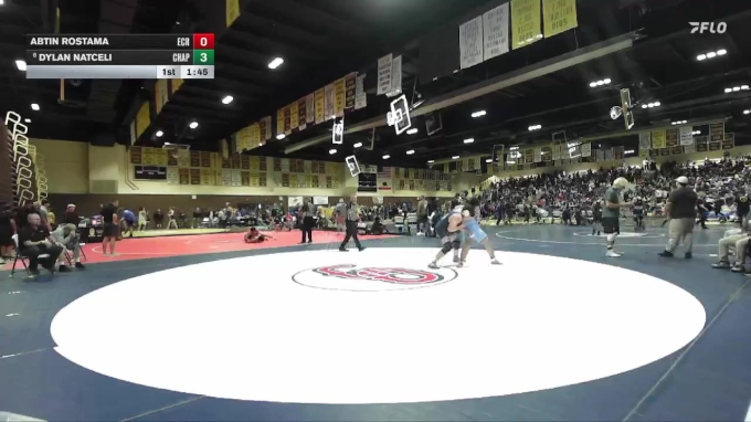 190 lbs Champ. Round 1 - Abtin Rostama, El Camino Real vs Dylan Natceli ...