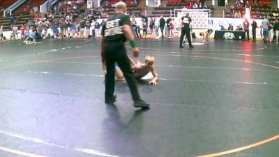 112 lbs Champ. Round 2 - Brice La Fleur, Dark Horse WC vs Charlie Trujillo, 3F Wrestling