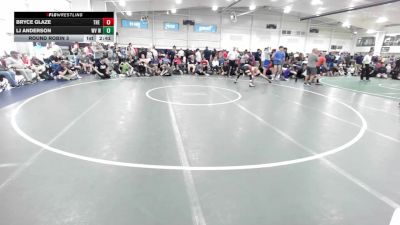 132 lbs Round Robin 3 - Bryce Glaze, The Asylum White-HS vs Lj Anderson, WV Wild-HS