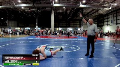 165 lbs Round 2 (4 Team) - Jeremiah Johnson, CAPITAL CITY WRESTLING CLUB vs Luke Murray, SLAUGHTERHOUSE / WTF