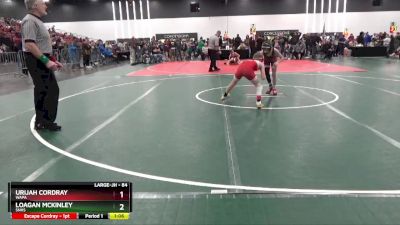 84 lbs Round 1 - Urijah Cordray, WAPA vs Loagan McKinley, SNHS