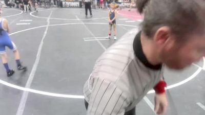 43 lbs Consi Of 8 #2 - Owen Davis, Carson Bulldogs vs Taylor Woodard, Jr Eagles