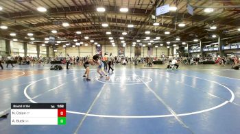 160 lbs Round Of 64 - Noah Colon, CT vs Aidan Buck, GA