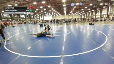 140 lbs Round 4 (1:30pm Friday) - David Pitkis, Rebellion vs Brody Clemons, Minion Black