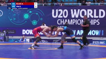 61 kg Qualif. - Marcus Glenn BLAZE, United States vs Dohyung Kim, Korea