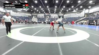 197 lbs Quarterfinal - Asher Ruchti, Southern Oregon vs Anthony Lowe, Life University