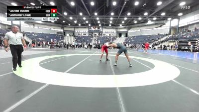 197 lbs Quarterfinal - Asher Ruchti, Southern Oregon vs Anthony Lowe, Life University