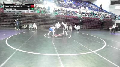 132 lbs Round Of 16 - Bailen Somerville, Walhalla vs Hunter Teal, Hanahan