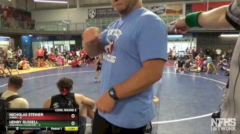 40 lbs 2nd Wrestleback (16 Team) - Henry Russell, Panhandle Punishers vs Nicholas Steiner, SVRWC