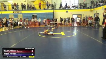 78 lbs Quarterfinal - Landon Rowley, Topeka Blue Thunder Wrestling Club vs Waylon Miller, Greater Heights Wrestling Club