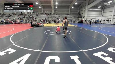 126 lbs Round Of 16 - Garrett Johnson, WV vs Olli Webb, GA