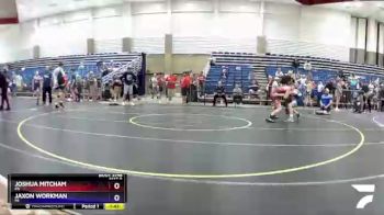 119 lbs Semifinal - Joshua Mitcham, PA vs Jaxon Workman, MI